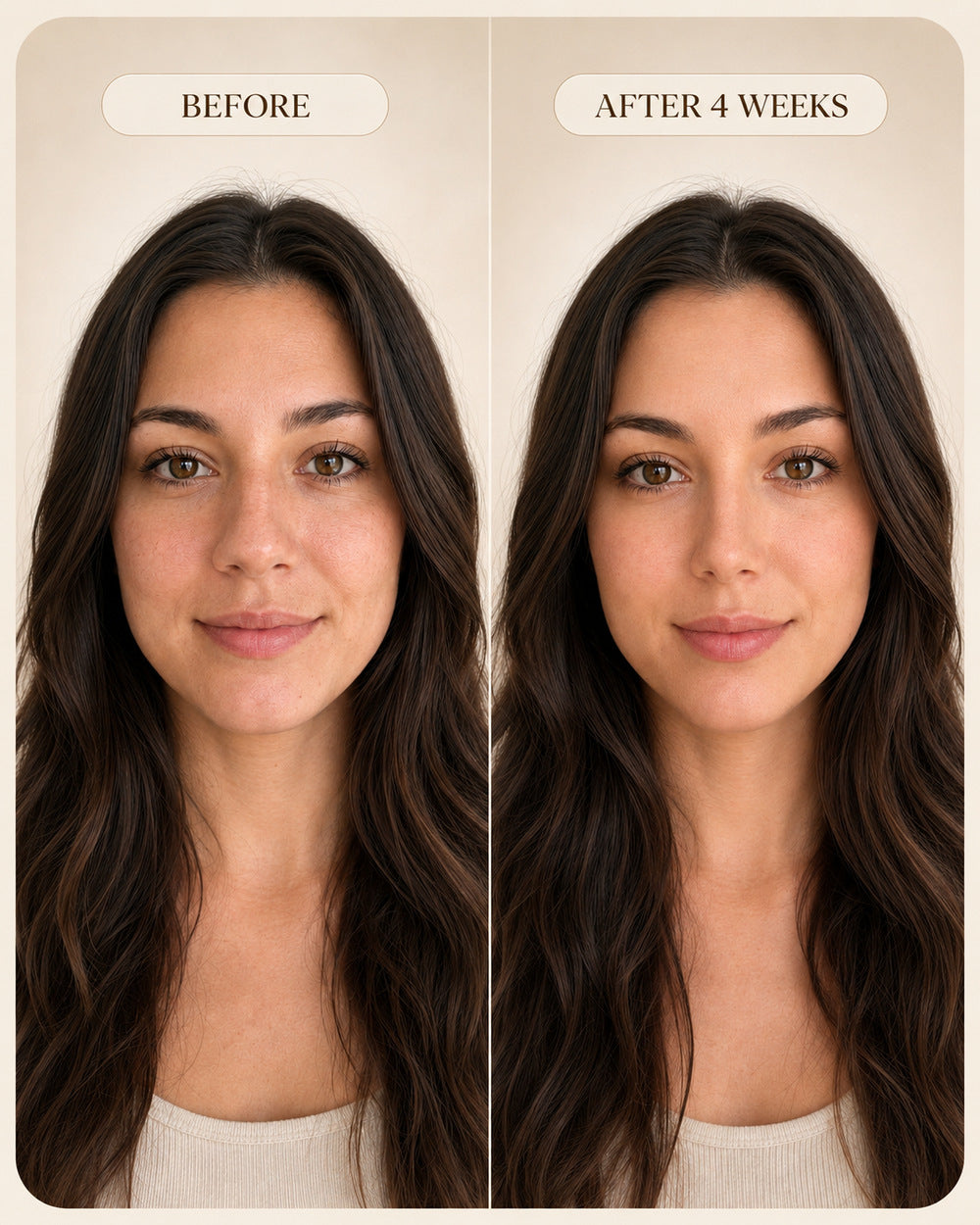 SculptPro One – Before & after, front